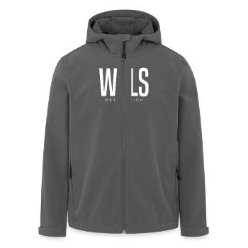 Wels Österreich - Recycelte Männer Softshell-Jacke von Stanley/Stella - Anthrazit - Vorne - AI Model Male 185 light (185cm)