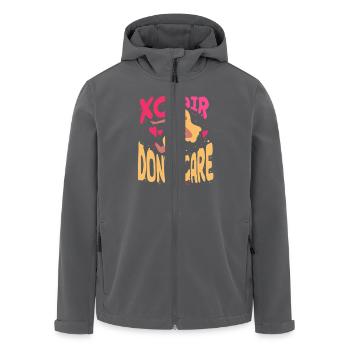 XC Running XC Hair Don't Care - Recycelte Männer Softshell-Jacke von Stanley/Stella - Anthrazit - Vorne - AI Model Male 185 light (185cm)