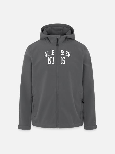 Alle hassen Nazis - Recycelte Männer Softshell-Jacke von Stanley/Stella - Anthrazit