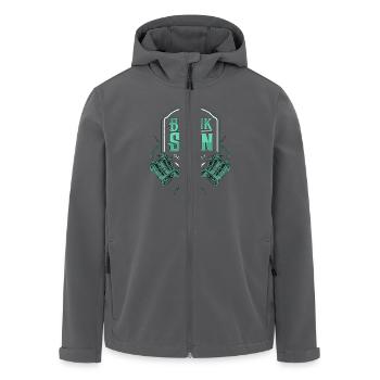 Tattoo Artist I See Blank Skin Tattoo Arts Lover - Recycelte Männer Softshell-Jacke von Stanley/Stella - Anthrazit - Vorne - AI Model Male 185 light (185cm)