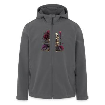 Dark Romance Booktok - Recycelte Männer Softshell-Jacke von Stanley/Stella - Anthrazit - Vorne - AI Model Male 185 light (185cm)