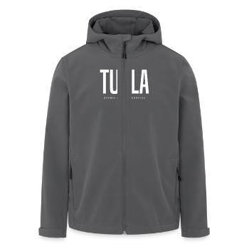 Tuzla Bosnien und Herzegowina - Recycelte Männer Softshell-Jacke von Stanley/Stella - Anthrazit - Vorne - AI Model Male 185 light (185cm)