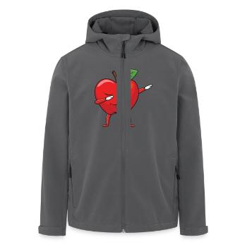 Dabbing Apfel Pflücken Apfel Butter Pflücker Apfel - Recycelte Männer Softshell-Jacke von Stanley/Stella - Anthrazit - Vorne - AI Model Male 185 light (185cm)