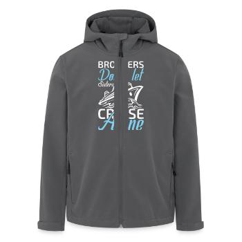 Brothers don't let sisters cruise alone - Recycelte Männer Softshell-Jacke von Stanley/Stella - Anthrazit - Vorne - AI Model Male 185 light (185cm)