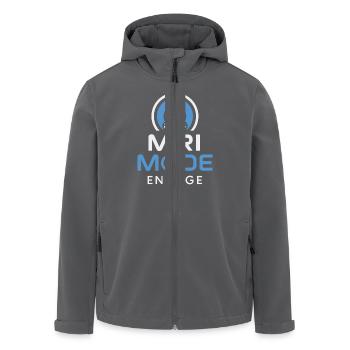 Mrt Technologin Radiologie Magnetresonanz - Recycelte Männer Softshell-Jacke von Stanley/Stella - Anthrazit - Vorne - AI Model Male 185 light (185cm)
