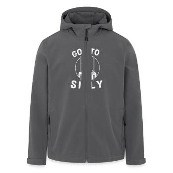 got to silly - Recycelte Männer Softshell-Jacke von Stanley/Stella - Anthrazit - Vorne - AI Model Male 185 light (185cm)