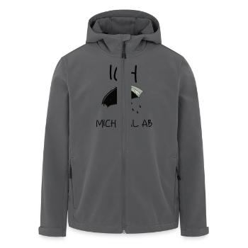 Schirm Rebus - Recycelte Männer Softshell-Jacke von Stanley/Stella - Anthrazit - Vorne - AI Model Male 185 light (185cm)