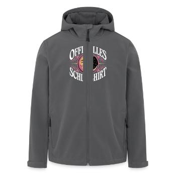 Offizielles Schlafshirt – Moon Edition - Recycelte Männer Softshell-Jacke von Stanley/Stella - Anthrazit - Vorne - AI Model Male 185 light (185cm)