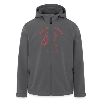 Alligator Alcatraz - Recycelte Männer Softshell-Jacke von Stanley/Stella - Anthrazit - Vorne - AI Model Male 185 light (185cm)