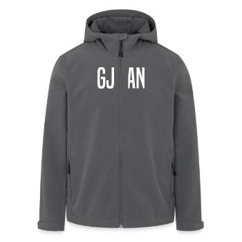 Gjilan Kosovo - Recycelte Männer Softshell-Jacke von Stanley/Stella - Anthrazit - Vorne - AI Model Male 185 light (185cm)