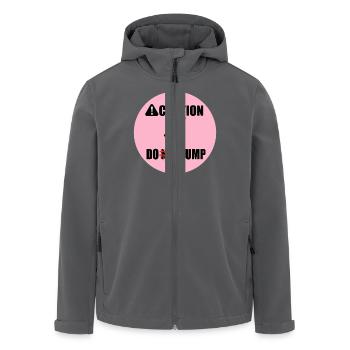 Sprungzeichen Jump Sign - Recycelte Männer Softshell-Jacke von Stanley/Stella - Anthrazit - Vorne - AI Model Male 185 light (185cm)