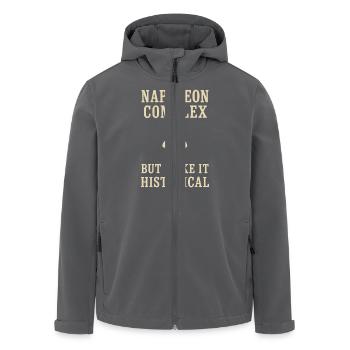 History Historian Humor Weird History History Nerd - Recycelte Männer Softshell-Jacke von Stanley/Stella - Anthrazit - Vorne - AI Model Male 185 light (185cm)