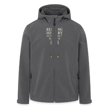 History Historian Humor Weird History History Nerd - Recycelte Männer Softshell-Jacke von Stanley/Stella - Anthrazit - Vorne - AI Model Male 185 light (185cm)