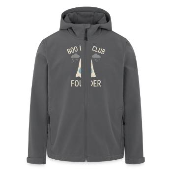Sad Ghost Ghost Humor Angst Angst Ghost Psychische - Recycelte Männer Softshell-Jacke von Stanley/Stella - Anthrazit - Vorne - AI Model Male 185 light (185cm)