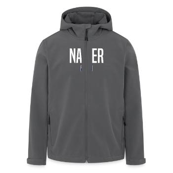 Napier Neuseeland - Recycelte Männer Softshell-Jacke von Stanley/Stella - Anthrazit - Vorne - AI Model Male 185 light (185cm)