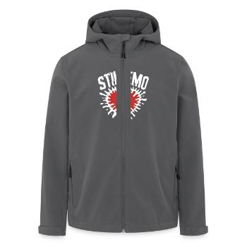 Immernoch Emo! Goth Emo Alternativ Aesthetic - Recycelte Männer Softshell-Jacke von Stanley/Stella - Anthrazit - Vorne - AI Model Male 185 light (185cm)