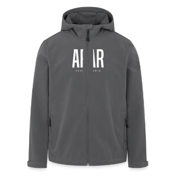 Arar Saudi-Arabien - Recycelte Männer Softshell-Jacke von Stanley/Stella - Anthrazit - Vorne - AI Model Male 185 light (185cm)