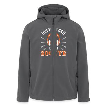 Zocken Gamer Gaming Zocker Controller Videospiele - Recycelte Männer Softshell-Jacke von Stanley/Stella - Anthrazit - Vorne - AI Model Male 185 light (185cm)