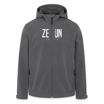 Zemun Serbien - Recycelte Männer Softshell-Jacke von Stanley/Stella - Anthrazit - Vorne - AI Model Male 185 light (185cm)