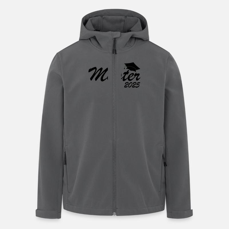Enseignant 2025 - Veste softshell homme en polyester recyclé Stanley/Stella - charbon