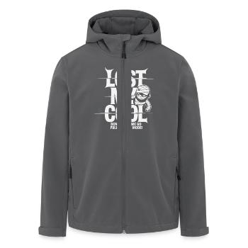 VERLOR DIE FASSUNG - Recycelte Männer Softshell-Jacke von Stanley/Stella - Anthrazit - Vorne - AI Model Male 185 light (185cm)