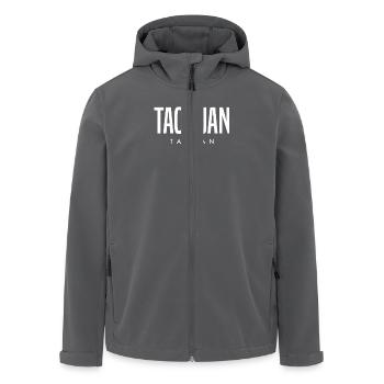 Taoyuan Taiwan - Recycelte Männer Softshell-Jacke von Stanley/Stella - Anthrazit - Vorne - AI Model Male 185 light (185cm)
