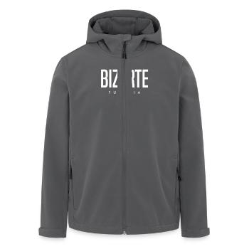 Bizerte Tunesien - Recycelte Männer Softshell-Jacke von Stanley/Stella - Anthrazit - Vorne - AI Model Male 185 light (185cm)