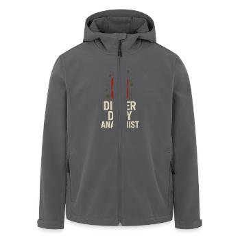 Punk Dad Alternative Vaterschaft Rebellischer - Recycelte Männer Softshell-Jacke von Stanley/Stella - Anthrazit - Vorne - AI Model Male 185 light (185cm)
