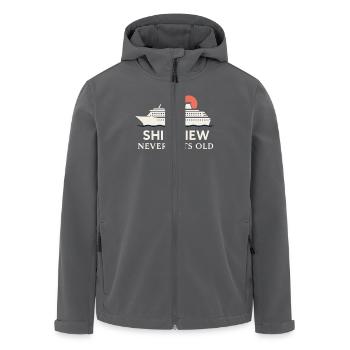 Cruise Addict Lustige Kreuzfahrt Loyalität Ozean - Recycelte Männer Softshell-Jacke von Stanley/Stella - Anthrazit - Vorne - AI Model Male 185 light (185cm)