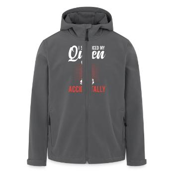 Perfect Chess Queen Equipment Chessmen - Recycelte Männer Softshell-Jacke von Stanley/Stella - Anthrazit - Vorne - AI Model Male 185 light (185cm)