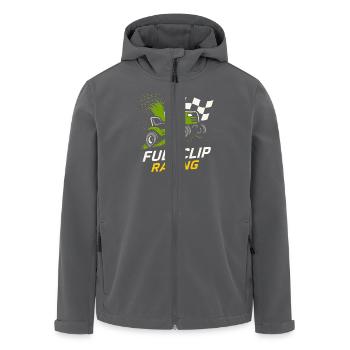 Rasenmäher-rennen Rasenmäher-rennen Rasenmäher - Recycelte Männer Softshell-Jacke von Stanley/Stella - Anthrazit - Vorne - AI Model Male 185 light (185cm)