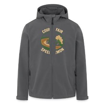 Rasenmäher-rennen Rasenmäher-rennen Rasenmäher - Recycelte Männer Softshell-Jacke von Stanley/Stella - Anthrazit - Vorne - AI Model Male 185 light (185cm)