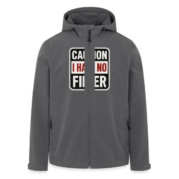 Achtung – Kein Filter vorhanden - Recycelte Männer Softshell-Jacke von Stanley/Stella - Anthrazit - Vorne - AI Model Male 185 light (185cm)