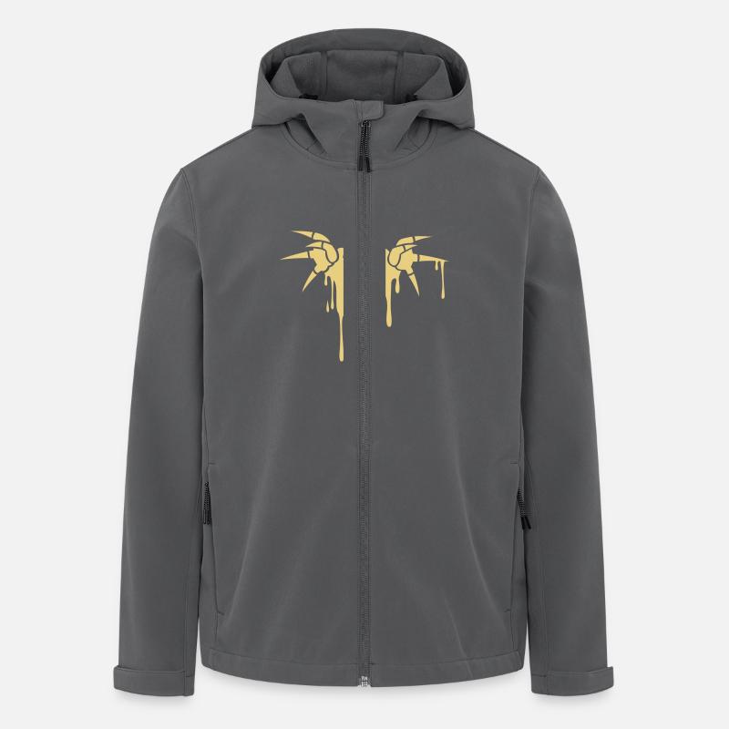 Devil by Won (ABC) - Men’s Recycled Softshell Jacket by Stanley/Stella - anthracite