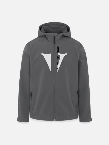 V Veterinär Natter Aesculapstab Dr - Vet - Recycelte Männer Softshell-Jacke von Stanley/Stella - Anthrazit