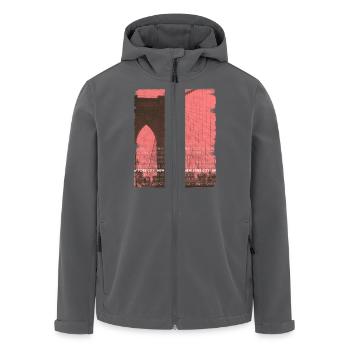 NEW YORK CITY - Recycelte Männer Softshell-Jacke von Stanley/Stella - Anthrazit - Vorne - AI Model Male 185 light (185cm)