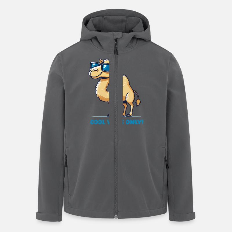 kamel sonnenbrille cool - Recycelte Männer Softshell-Jacke von Stanley/Stella - Anthrazit