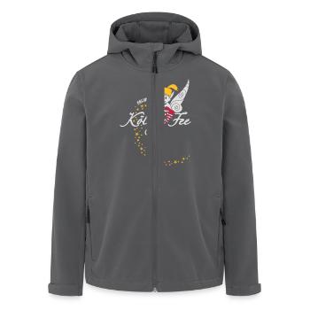 Kölsche Fee - Recycelte Männer Softshell-Jacke von Stanley/Stella - Anthrazit - Vorne - AI Model Male 185 light (185cm)