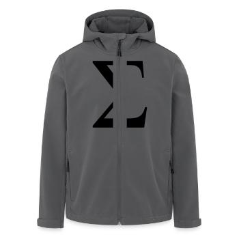 sigma greek - Recycelte Männer Softshell-Jacke von Stanley/Stella - Anthrazit - Vorne - AI Model Male 185 light (185cm)