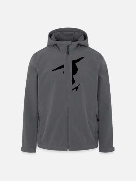 Skateboarder - Recycelte Männer Softshell-Jacke von Stanley/Stella - Anthrazit