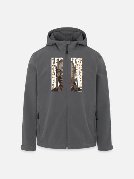 legends never die - Recycelte Männer Softshell-Jacke von Stanley/Stella - Anthrazit