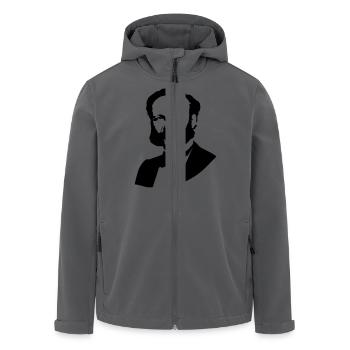 Henry Dunant - Recycelte Männer Softshell-Jacke von Stanley/Stella - Anthrazit - Vorne - AI Model Male 185 light (185cm)