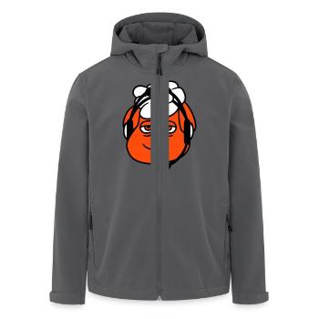 Schaf Gamer Headset Call Center Nerd Traurig Spiel - Recycelte Männer Softshell-Jacke von Stanley/Stella - Anthrazit - Vorne - AI Model Male 185 light (185cm)