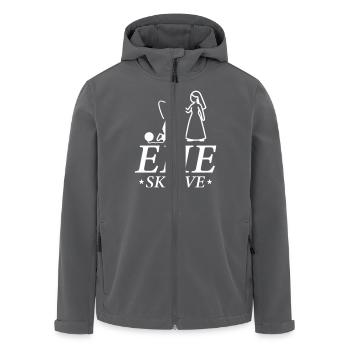 Ehesklave Hochzeit Brautpaar - Recycelte Männer Softshell-Jacke von Stanley/Stella - Anthrazit - Vorne - AI Model Male 185 light (185cm)