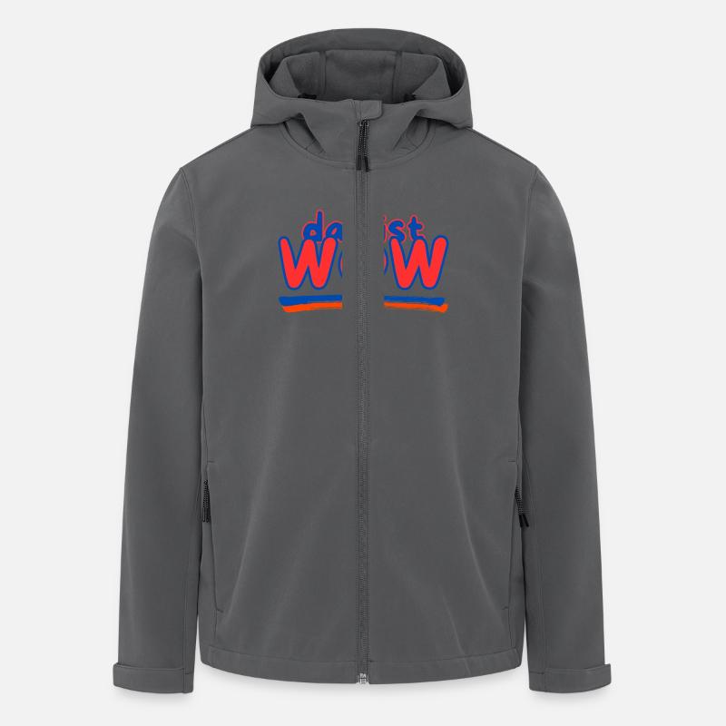 c’est WOW - Veste softshell homme en polyester recyclé Stanley/Stella - charbon