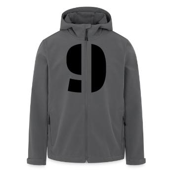 9 - Recycelte Männer Softshell-Jacke von Stanley/Stella - Anthrazit - Vorne - AI Model Male 185 light (185cm)