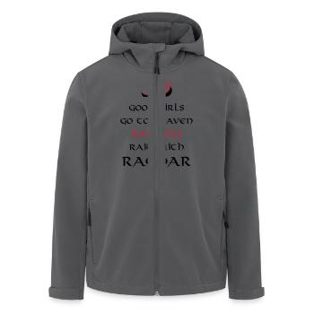 Bad Girls Raid With Ragnar - Recycelte Männer Softshell-Jacke von Stanley/Stella - Anthrazit - Vorne - AI Model Male 185 light (185cm)