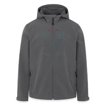 Norway Moose - Recycelte Männer Softshell-Jacke von Stanley/Stella - Anthrazit - Vorne - AI Model Male 185 light (185cm)