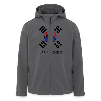 Taekwondo Taekwondoin Tae-Kwon-Do Tae Kwon Do - Recycelte Männer Softshell-Jacke von Stanley/Stella - Anthrazit - Vorne - AI Model Male 185 light (185cm)