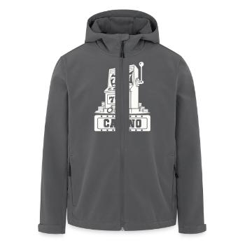 jackpot automat casino - Recycelte Männer Softshell-Jacke von Stanley/Stella - Anthrazit - Vorne - AI Model Male 185 light (185cm)